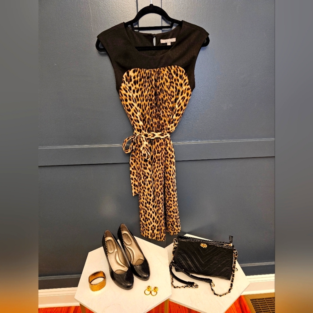 leopard dress